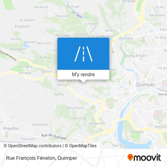 Rue François Fénelon plan