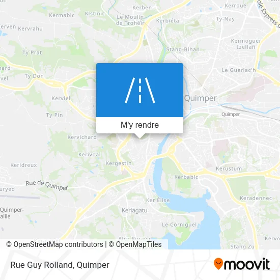 Rue Guy Rolland plan