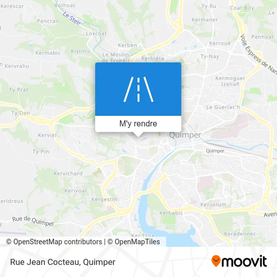 Rue Jean Cocteau plan