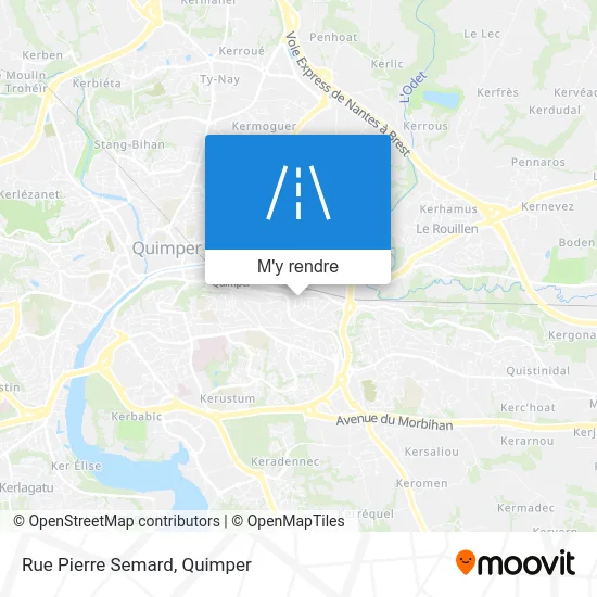 Rue Pierre Semard plan