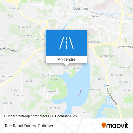 Rue Raoul Dautry plan