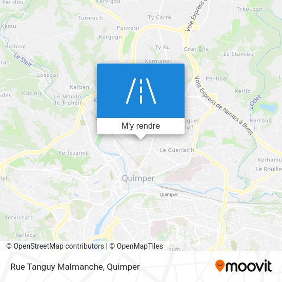 Rue Tanguy Malmanche plan