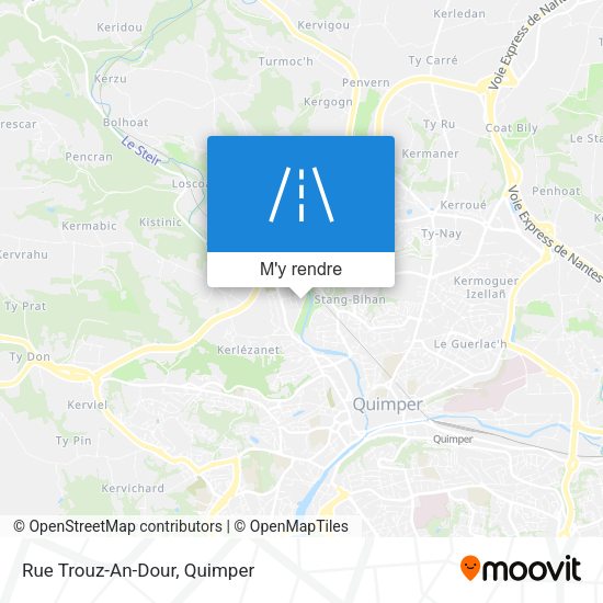 Rue Trouz-An-Dour plan