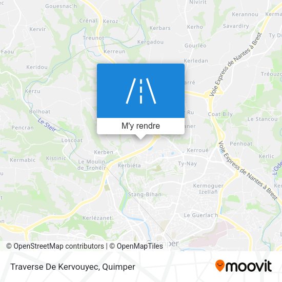 Traverse De Kervouyec plan