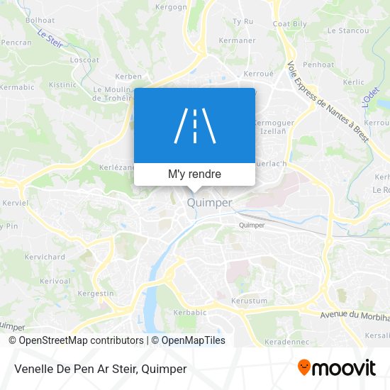 Venelle De Pen Ar Steir plan