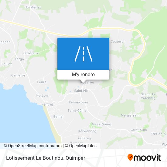 Lotissement Le Boutinou plan