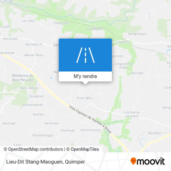Lieu-Dit Stang-Maoguen plan