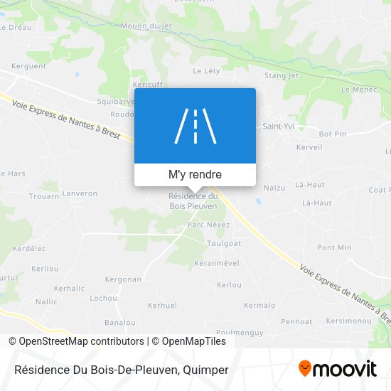 Résidence Du Bois-De-Pleuven plan
