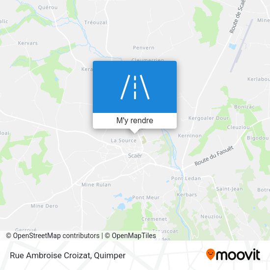 Rue Ambroise Croizat plan