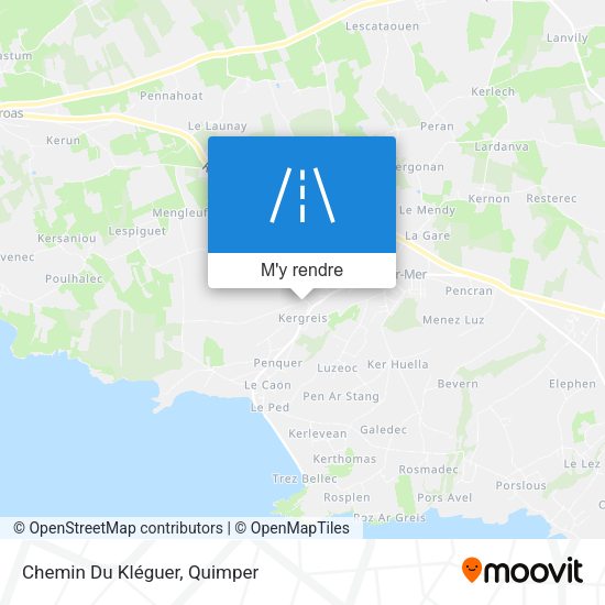 Chemin Du Kléguer plan
