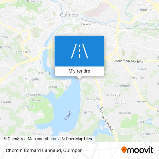 Chemin Bernard Lannaud plan