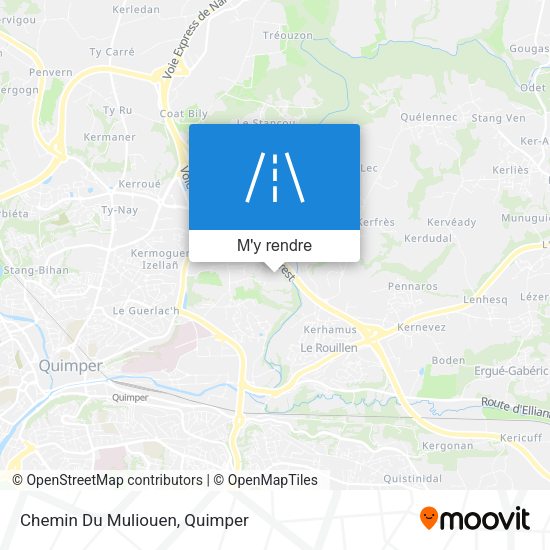 Chemin Du Muliouen plan