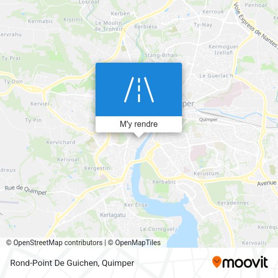 Rond-Point De Guichen plan