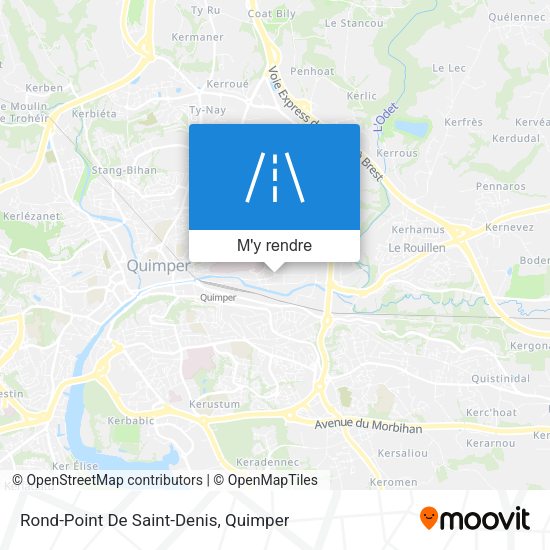 Rond-Point De Saint-Denis plan