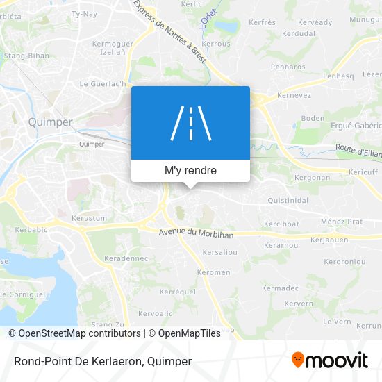 Rond-Point De Kerlaeron plan
