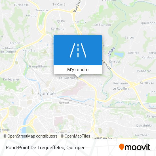 Rond-Point De Tréqueffélec plan
