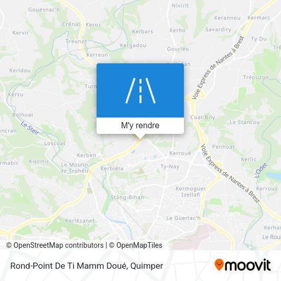 Rond-Point De Ti Mamm Doué plan