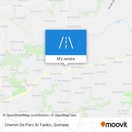 Chemin De Parc Ar Fankic plan