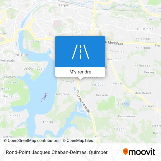 Rond-Point Jacques Chaban-Delmas plan