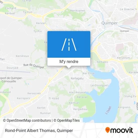 Rond-Point Albert Thomas plan