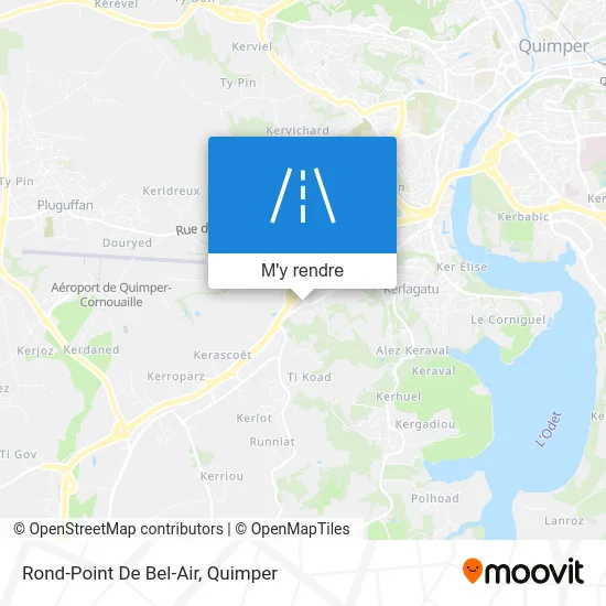 Rond-Point De Bel-Air plan