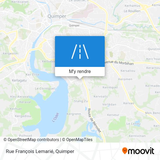 Rue François Lemarié plan