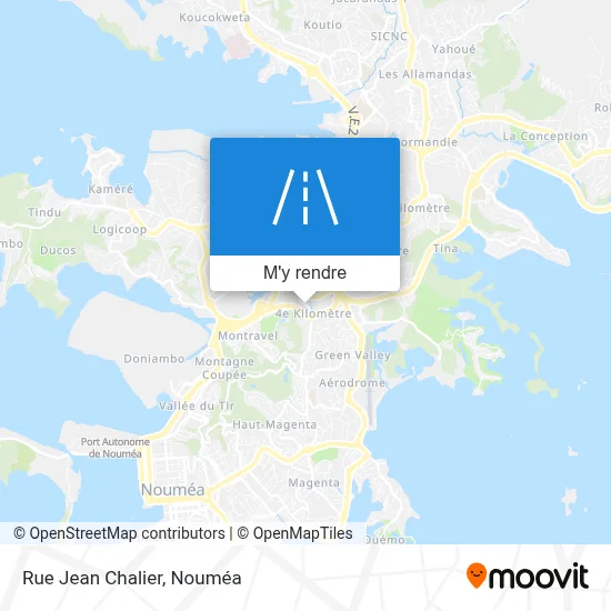 Rue Jean Chalier plan