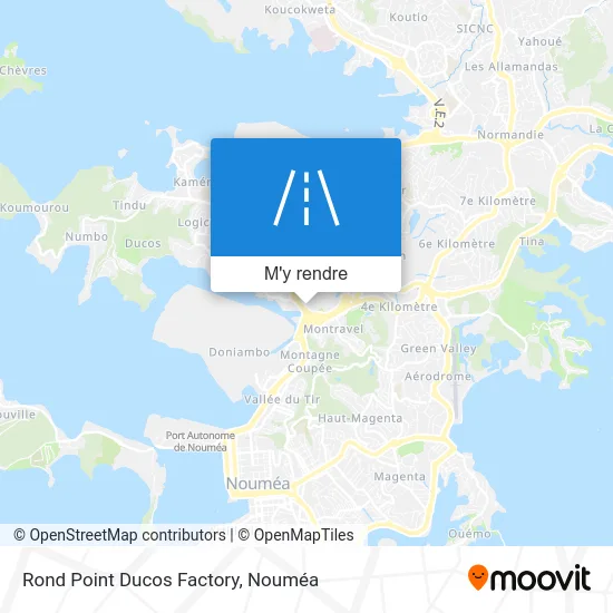 Rond Point Ducos Factory plan