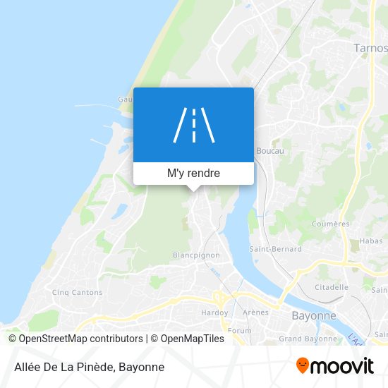 Allée De La Pinède plan