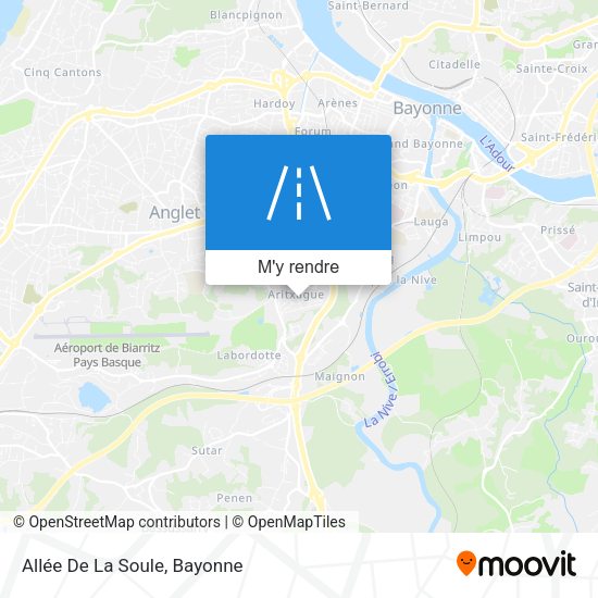Allée De La Soule plan