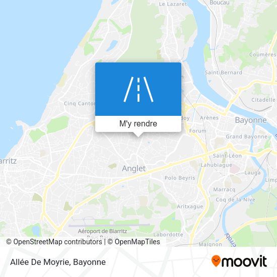 Allée De Moyrie plan