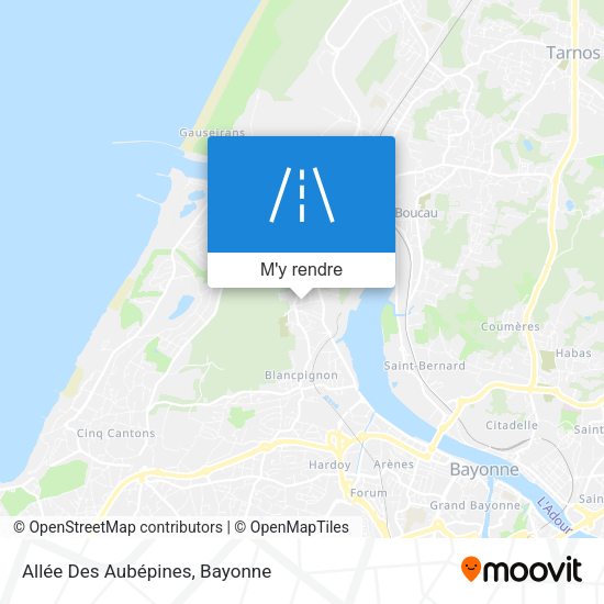 Allée Des Aubépines plan
