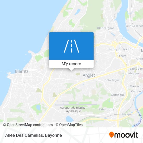 Allée Des Camélias plan