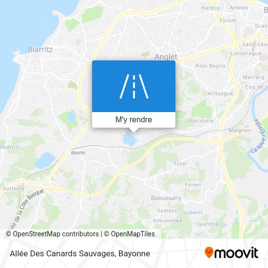 Allée Des Canards Sauvages plan