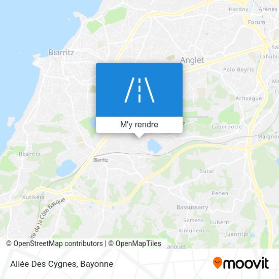 Allée Des Cygnes plan