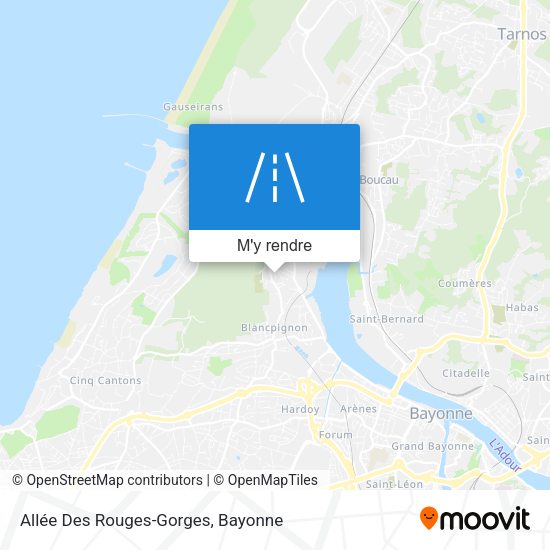 Allée Des Rouges-Gorges plan