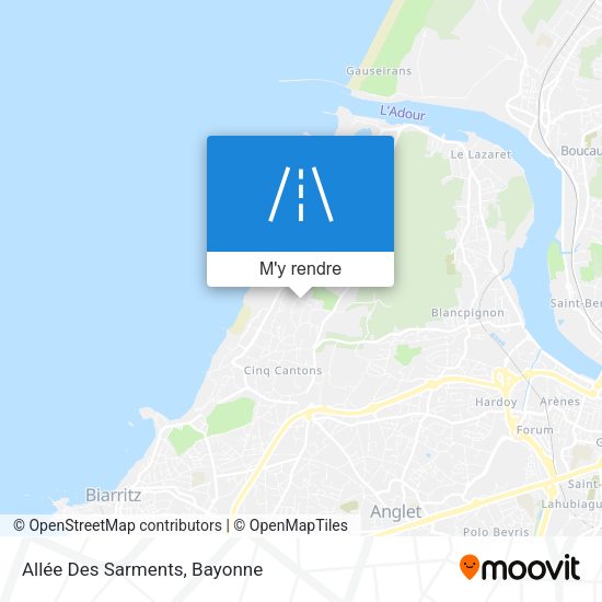 Allée Des Sarments plan