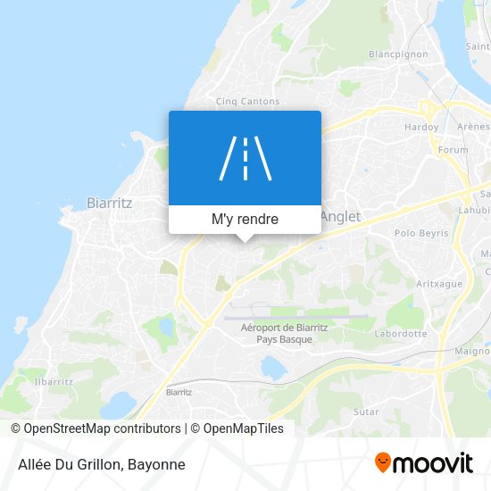 Allée Du Grillon plan