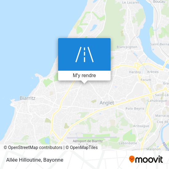 Allée Hilloutine plan