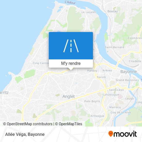 Allée Véga plan