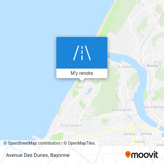 Avenue Des Dunes plan