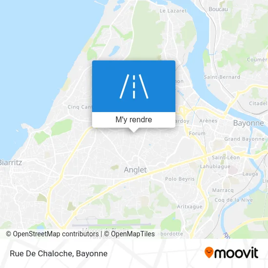 Rue De Chaloche plan