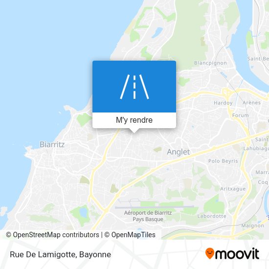 Rue De Lamigotte plan