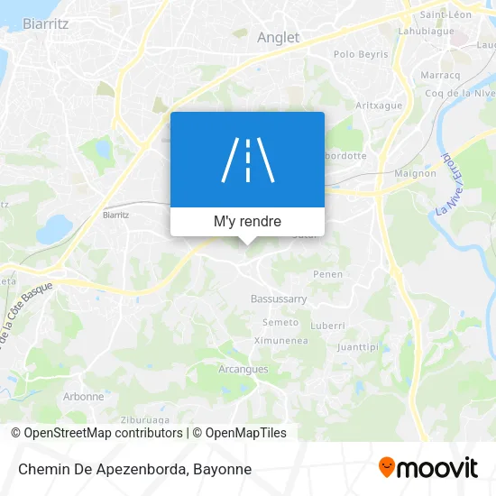 Chemin De Apezenborda plan