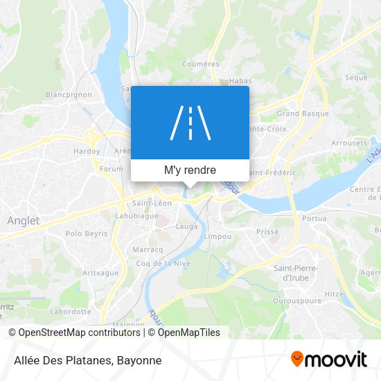 Allée Des Platanes plan