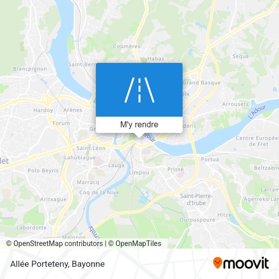 Allée Porteteny plan