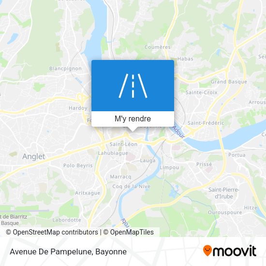 Avenue De Pampelune plan