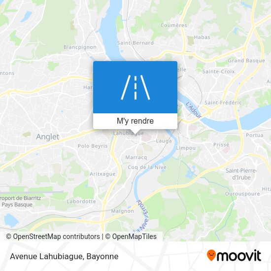 Avenue Lahubiague plan