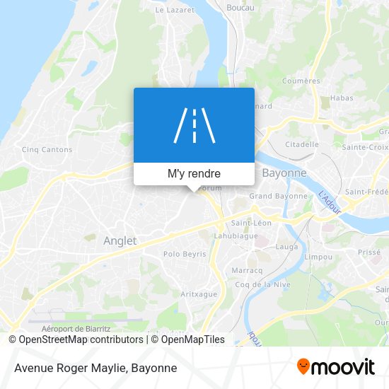 Avenue Roger Maylie plan