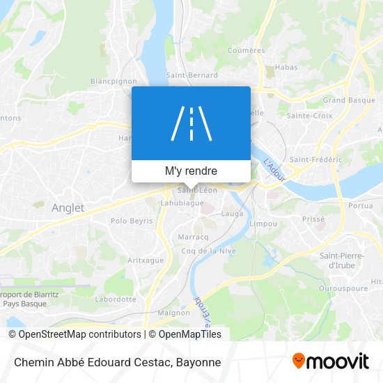 Chemin Abbé Edouard Cestac plan